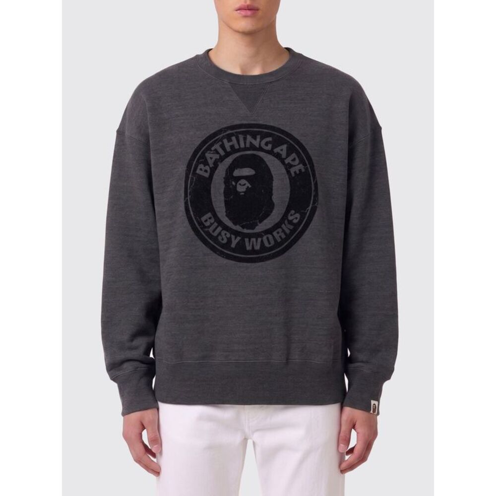 Bape Sweatshirt Men Grey